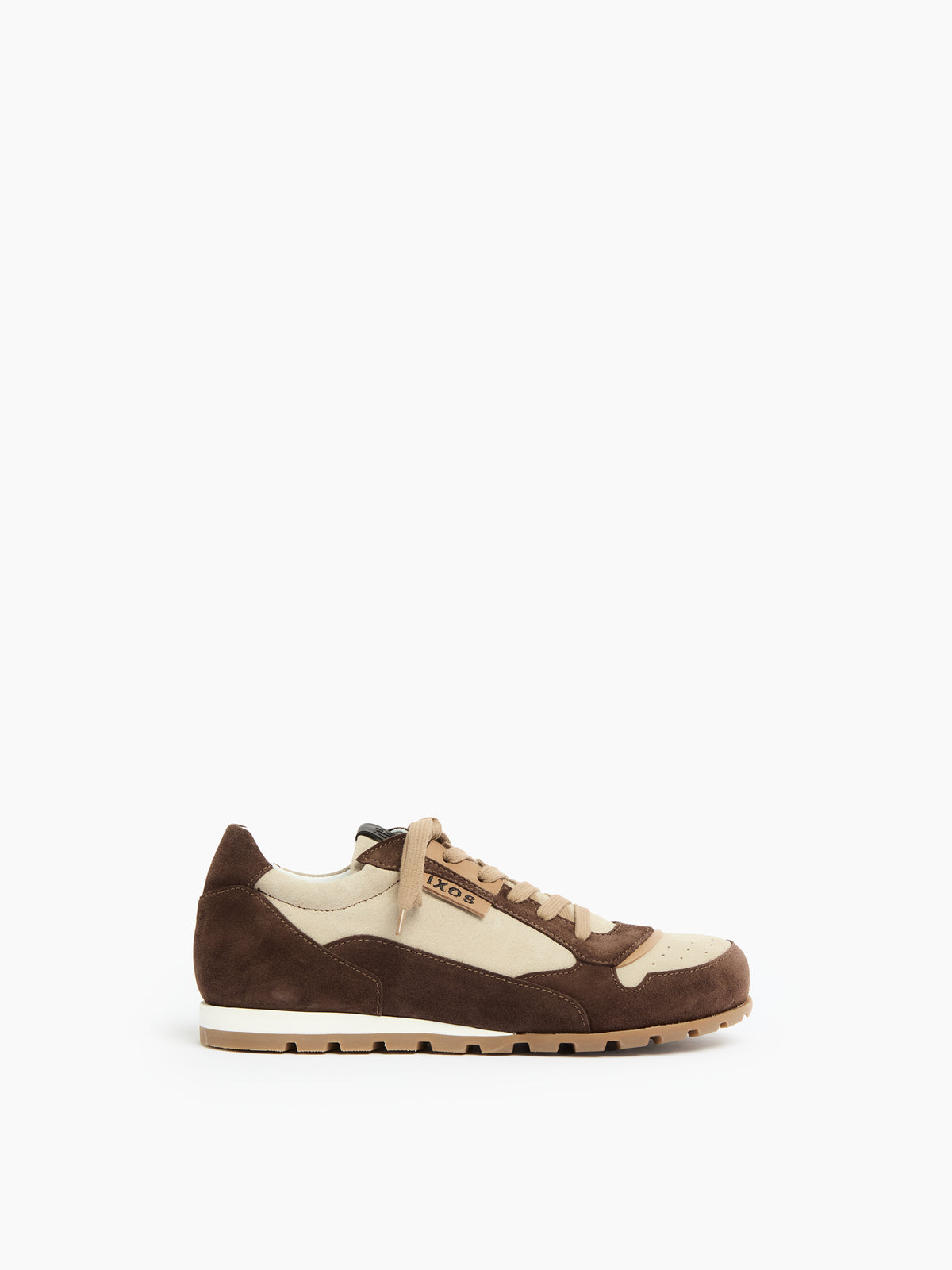 IXOS Sneakers in pelle MARRONE+BEIGE+MARRONE