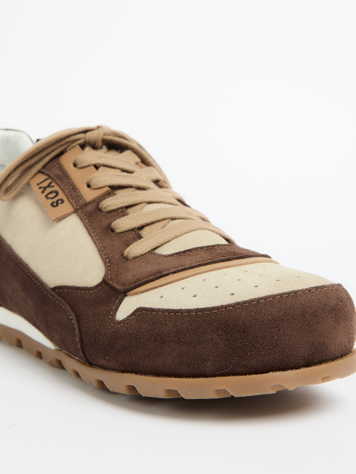 IXOS Sneakers in pelle MARRONE+BEIGE+MARRONE