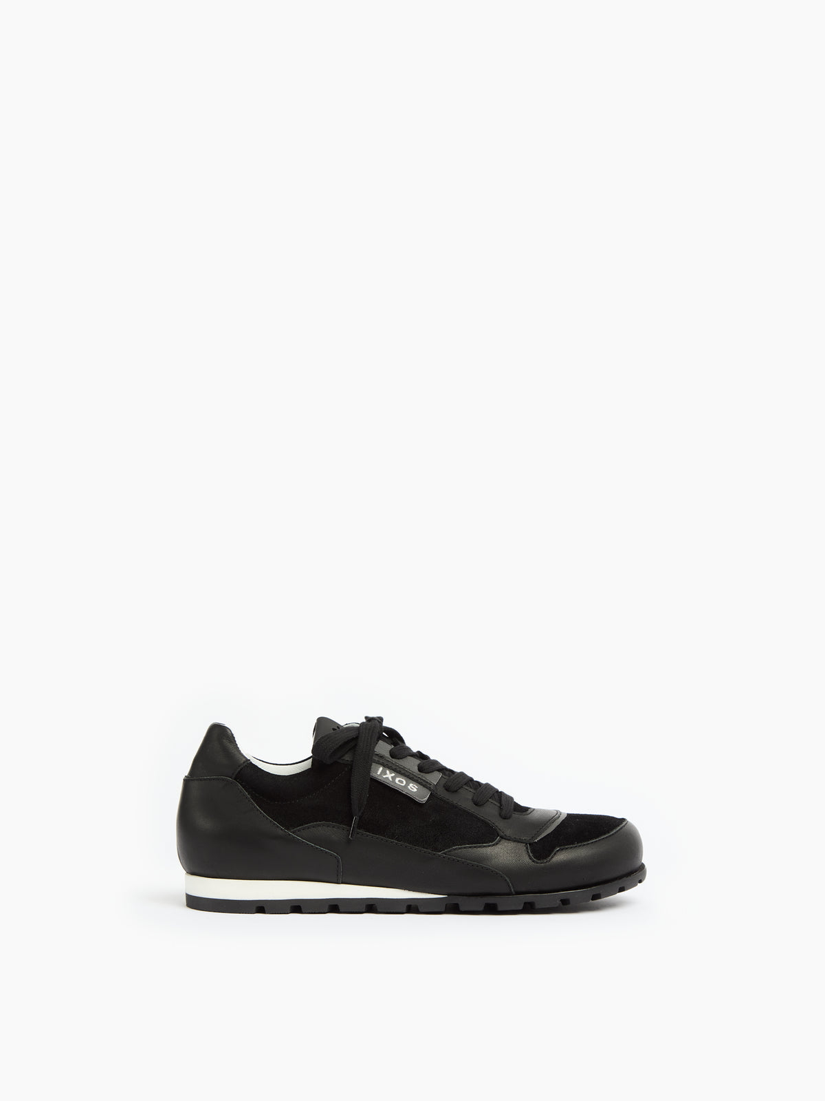 IXOS Sneaker in pelle NERO+NERO+NERO
