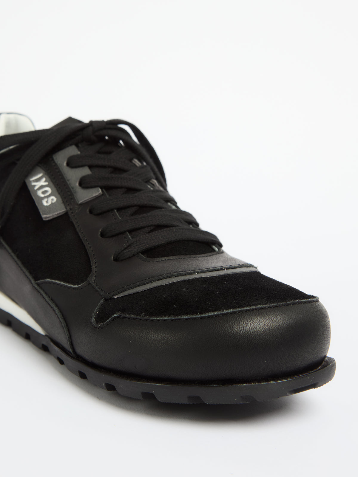 IXOS Sneaker in pelle NERO+NERO+NERO