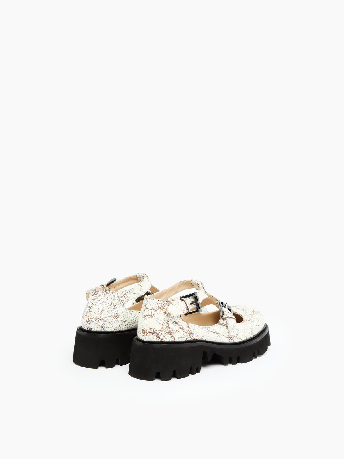 IXOS Scarpa Doppia Fibbia MARRONE