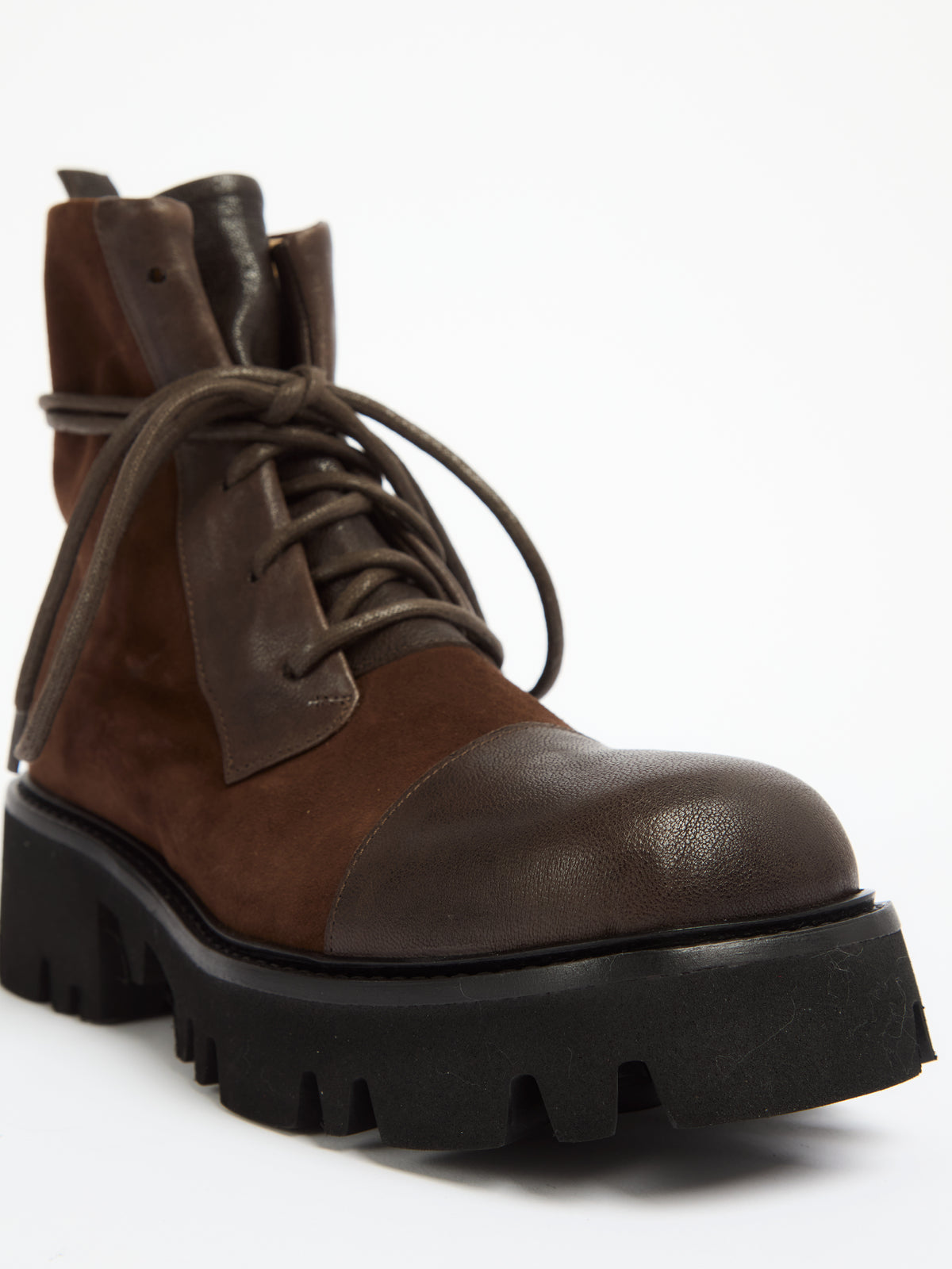 IXOS Combat Boots MARRONE+MARRONE