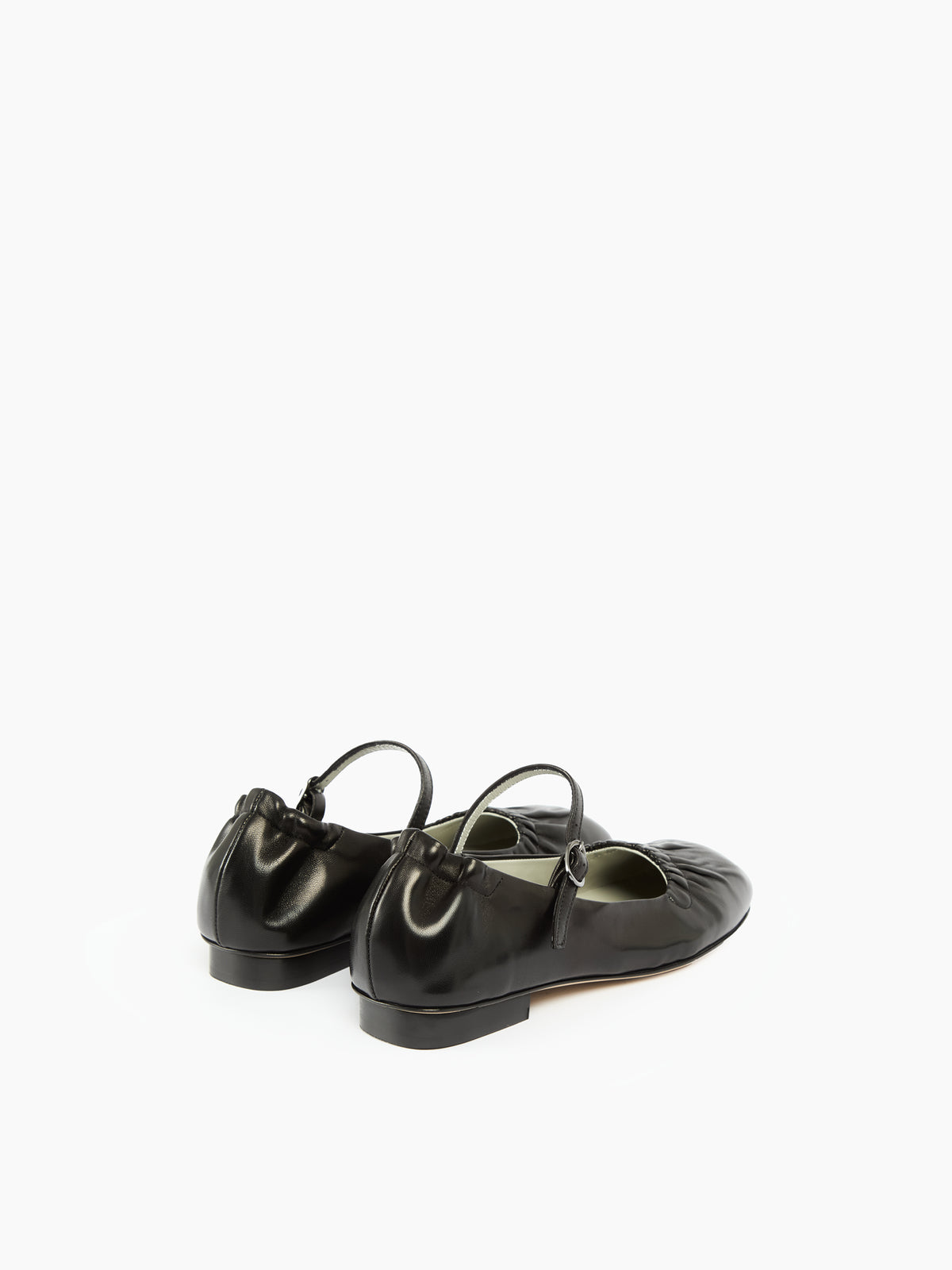 IXOS Ballerina Mary Jane nera con arricciature NERO