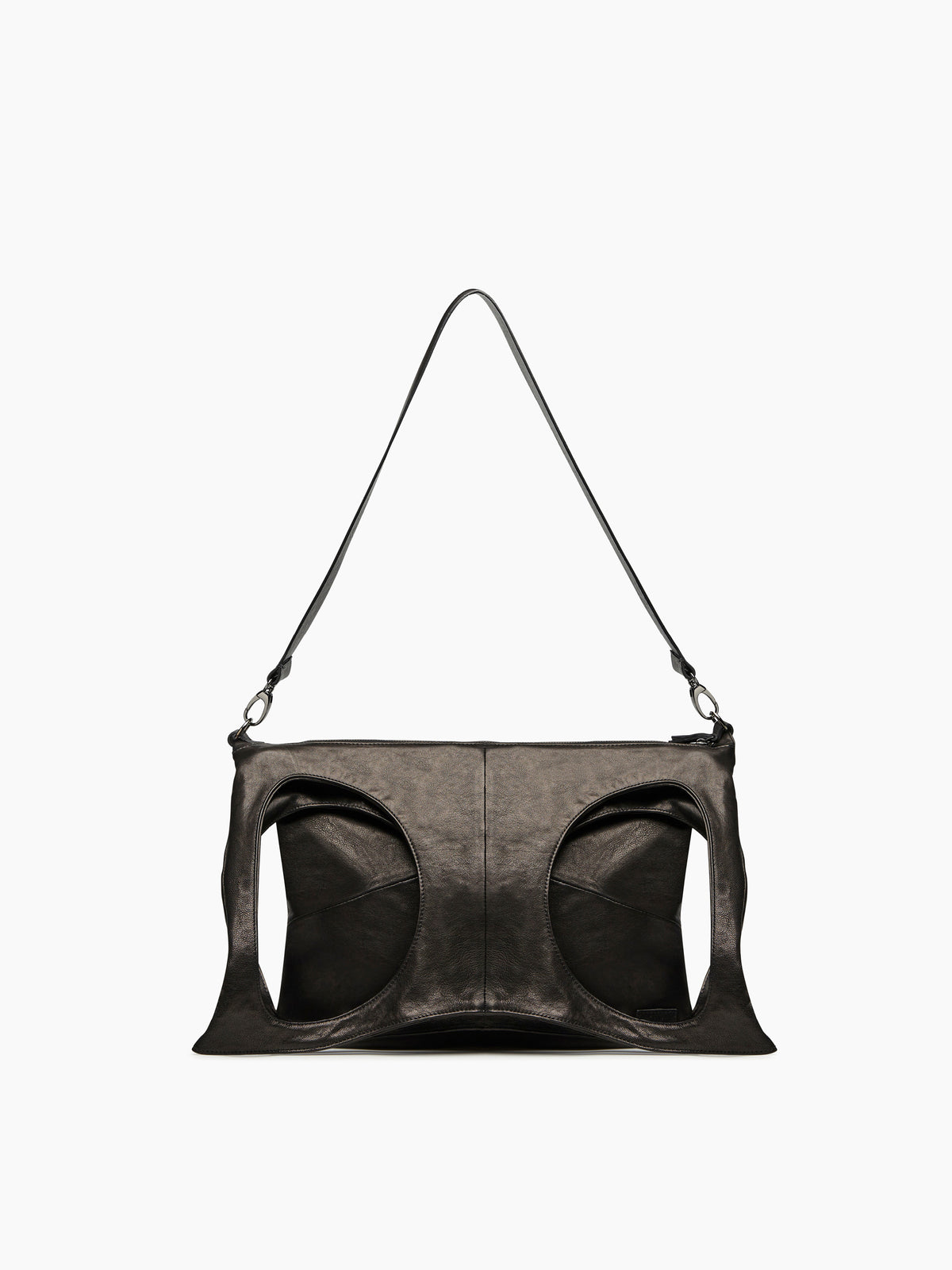 IXOS Borsa Zaino in pelle NERO