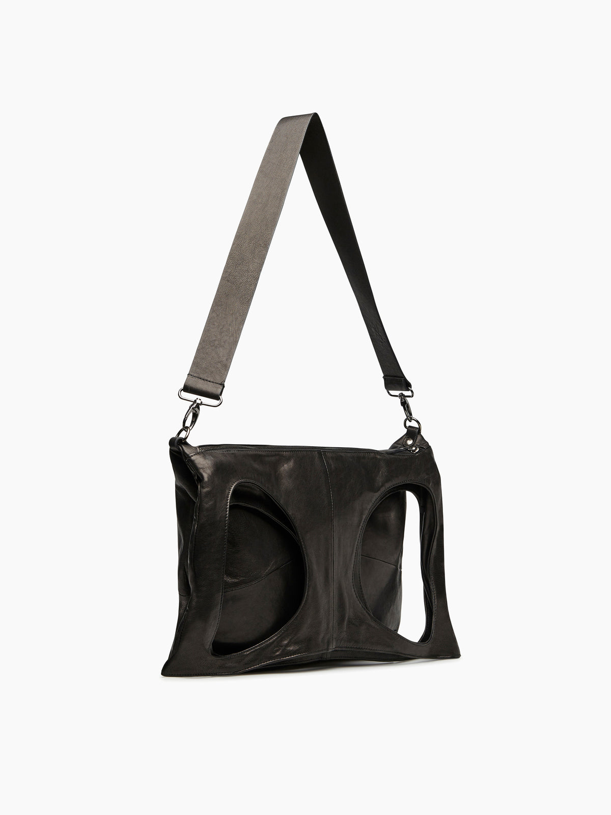 IXOS Borsa Zaino in pelle NERO