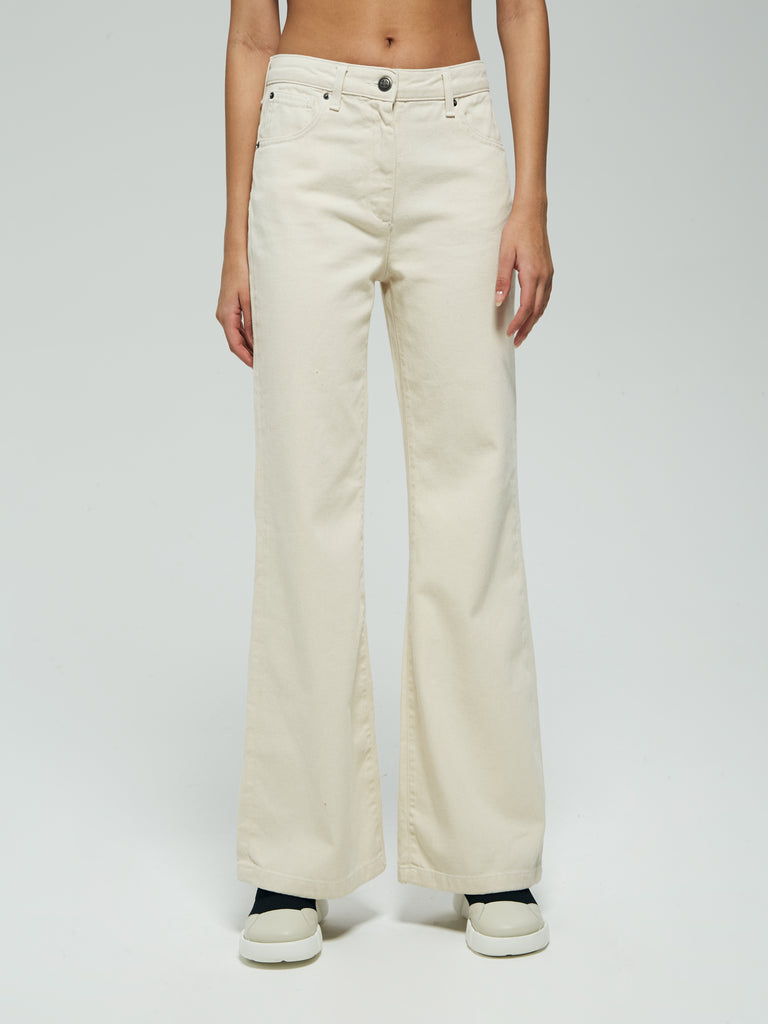 IXOS Jeans a zampa BEIGE