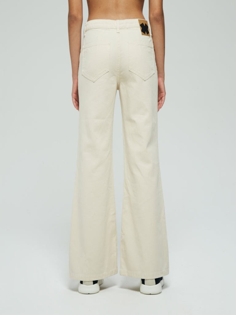 IXOS Jeans a zampa BEIGE
