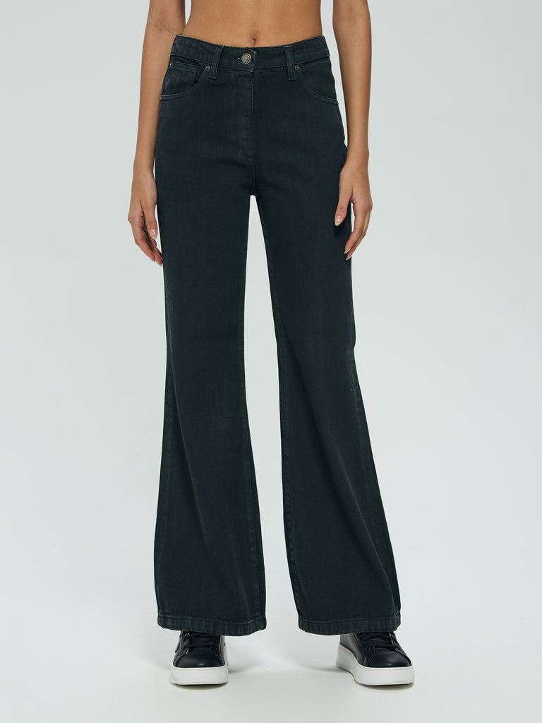 IXOS Jeans a zampa NERO