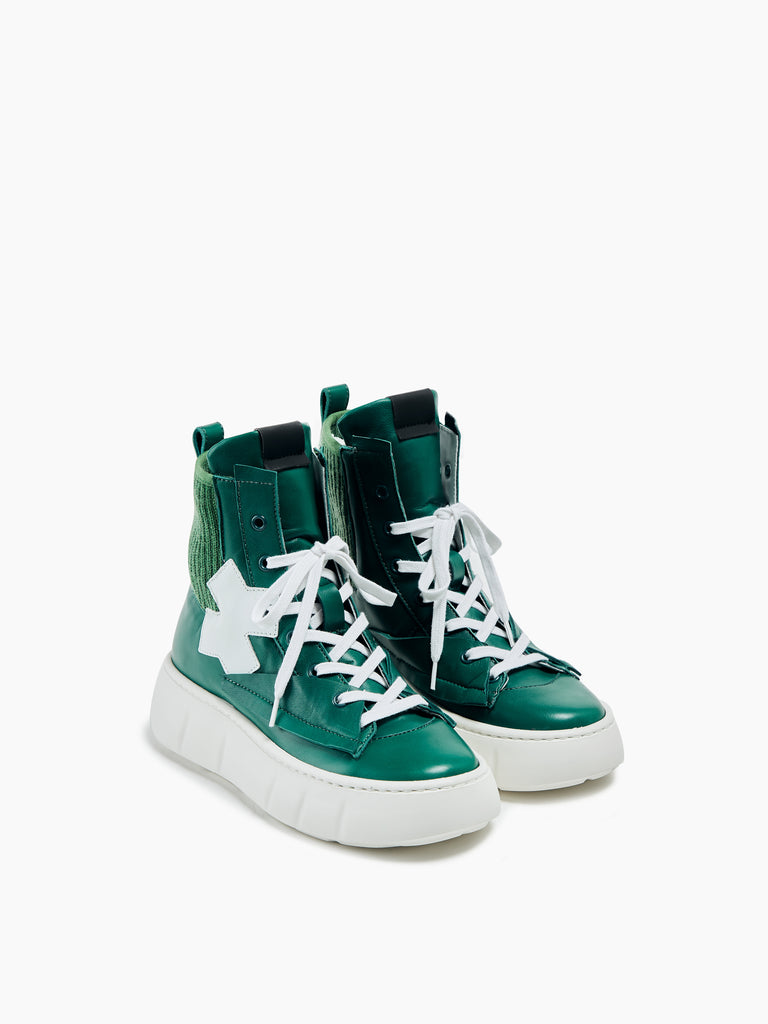 IXOS High-Top Chunky Sneakers IXOS X  VERDE