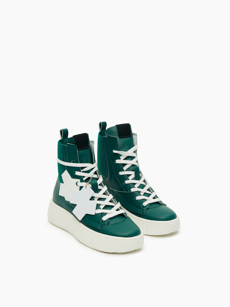 IXOS High-Top Chunky Sneakers IXOS X  VERDE