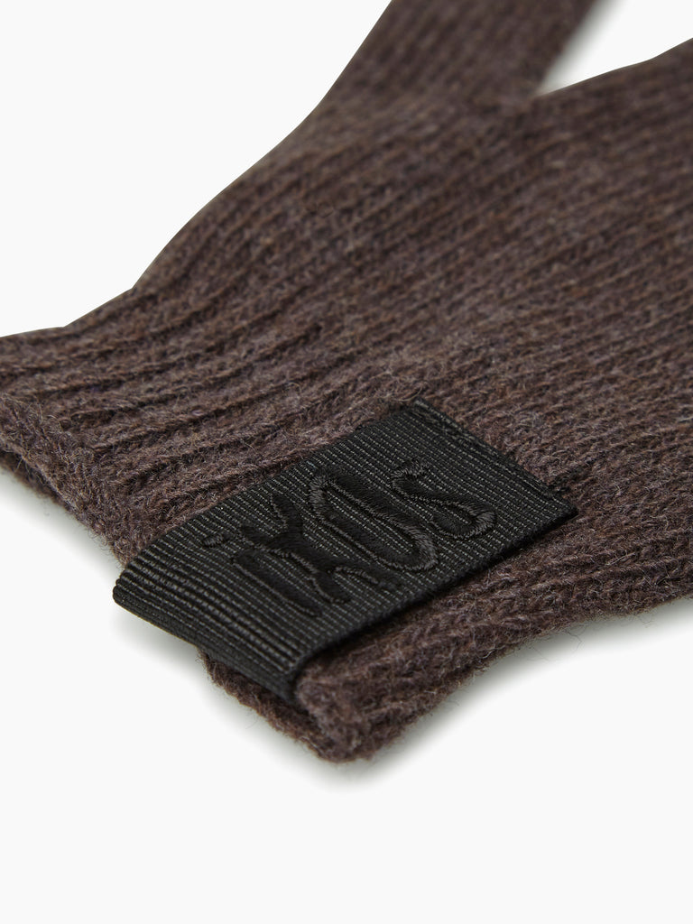IXOS Guanti in maglia MARRONE