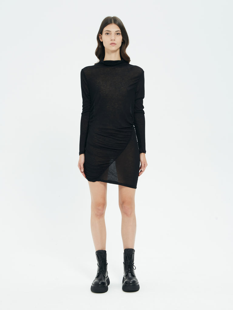 IXOS Maglia lunga in jersey  NERO