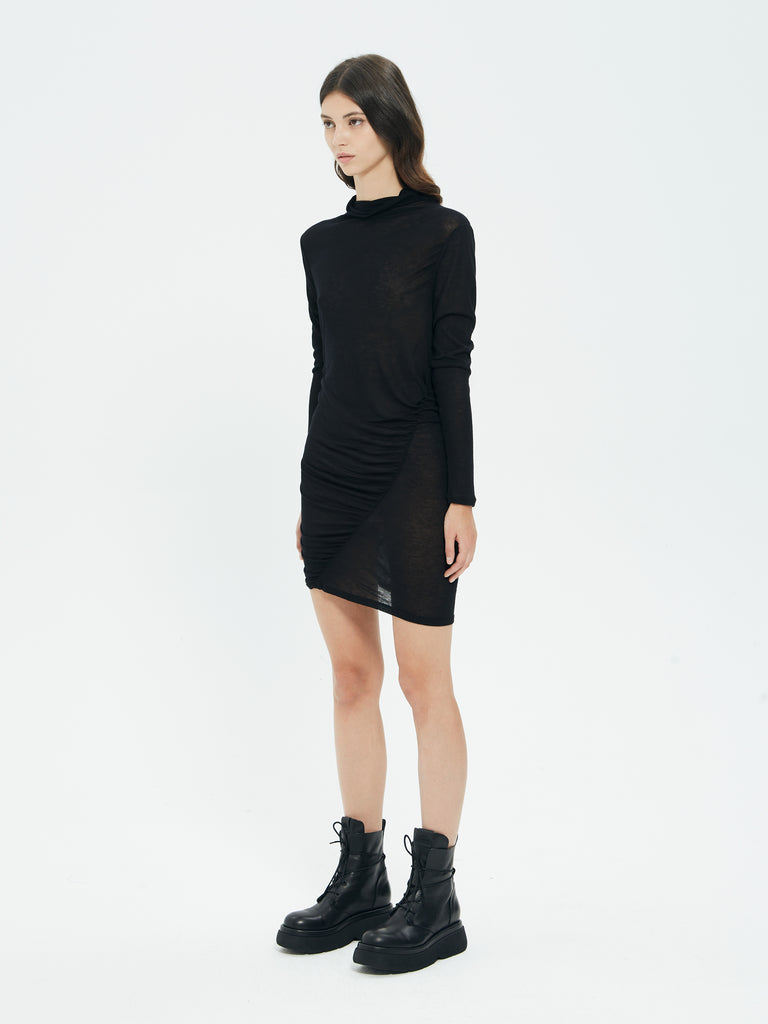 IXOS Maglia lunga in jersey  NERO