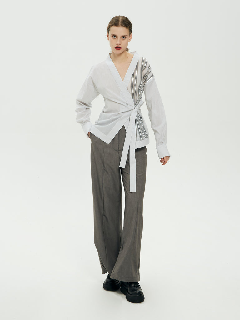 IXOS Pantalone a palazzo GRIGIO