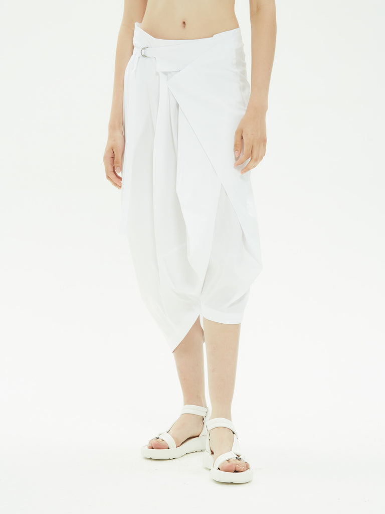 IXOS Pantalone harem BIANCO