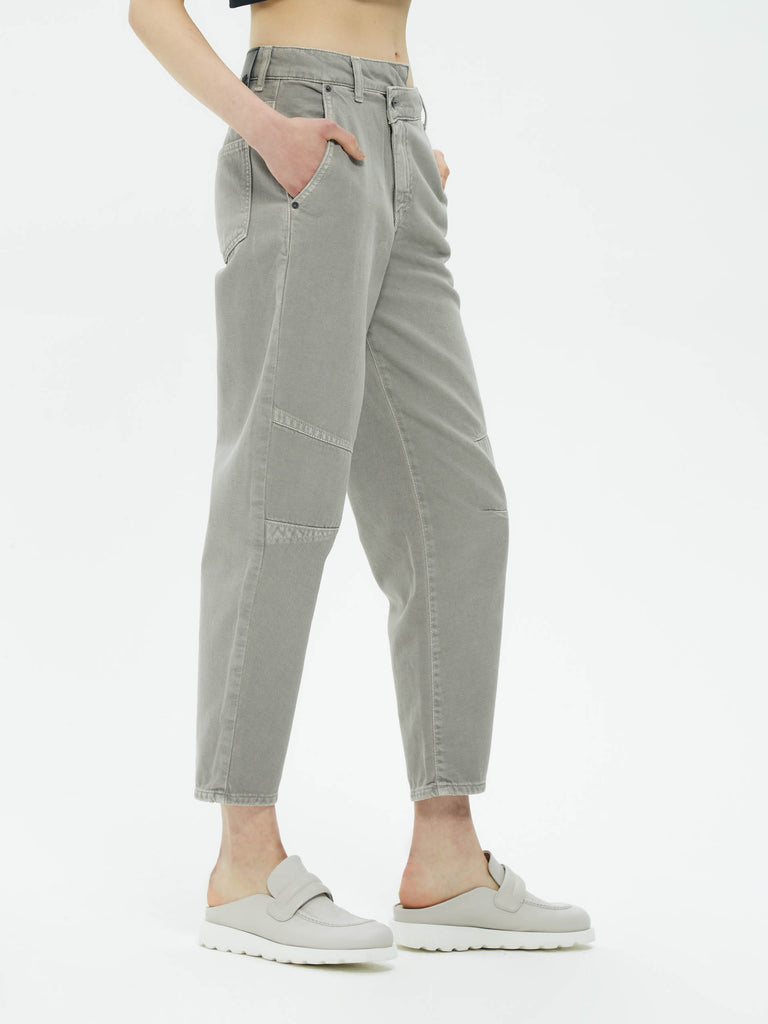IXOS Jeans con chiusura decentrata BIANCO