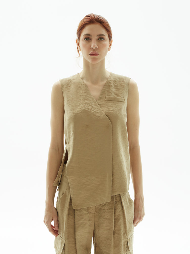 IXOS Gilet BEIGE