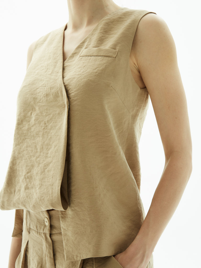 IXOS Gilet BEIGE