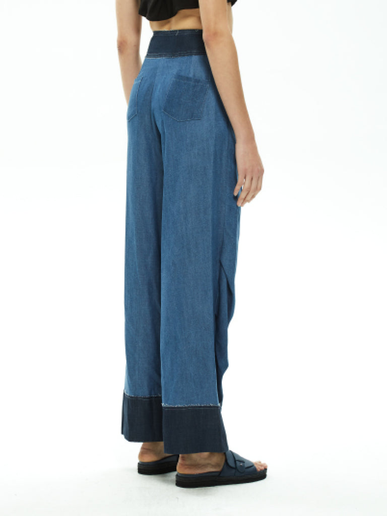 IXOS Pantalone Denim CELESTE