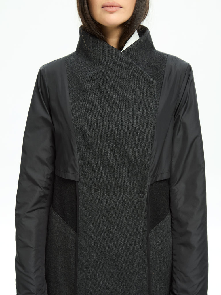 IXOS Capospalla in misto lana  GRIGIO