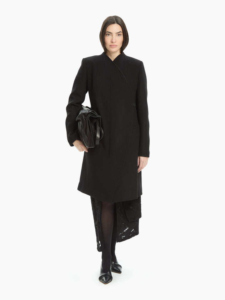 IXOS Cappotto con chiusura incrociata NERO