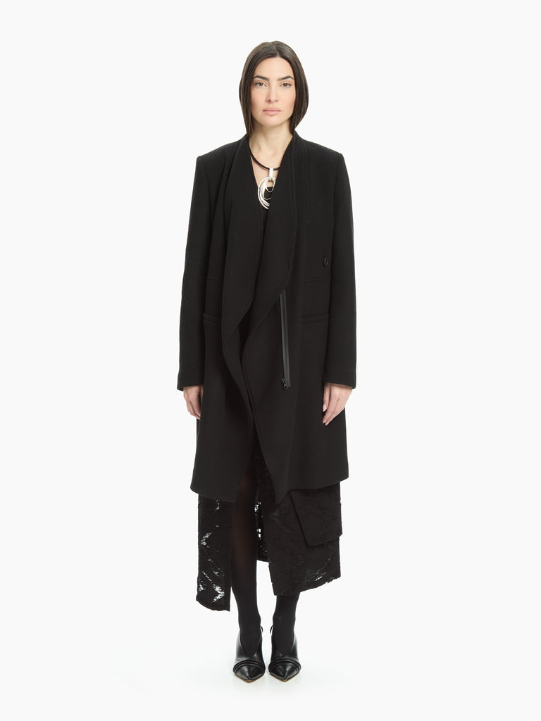 IXOS Cappotto con chiusura incrociata NERO