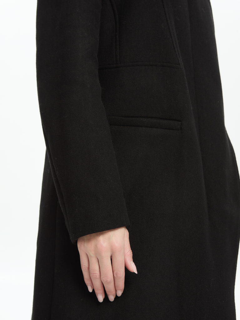 IXOS Cappotto con chiusura incrociata NERO