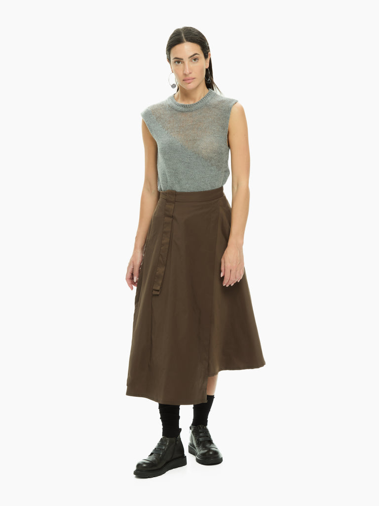 IXOS Top in maglia GRIGIO