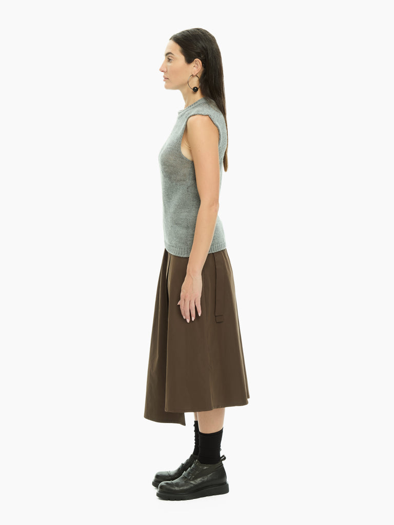 IXOS Top in maglia GRIGIO