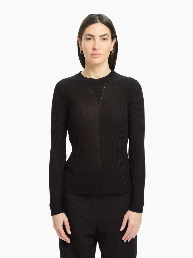 IXOS Maglia a coste  NERO