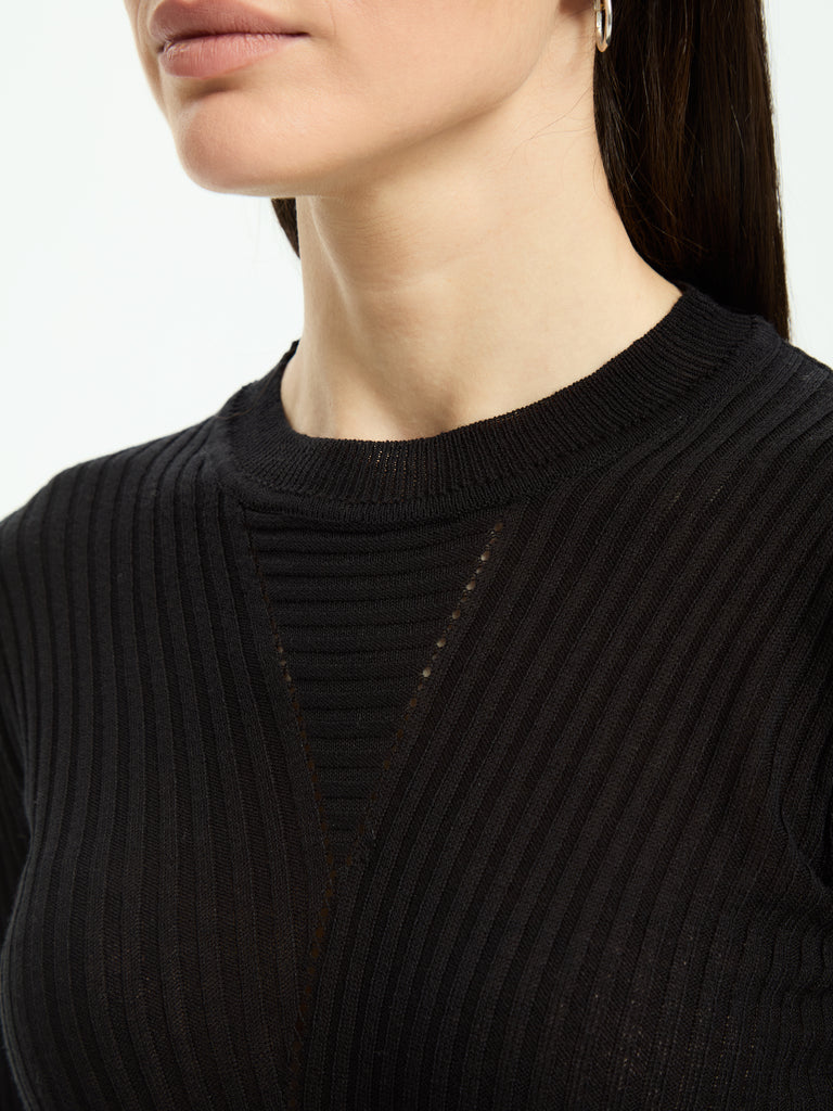 IXOS Maglia a coste  NERO