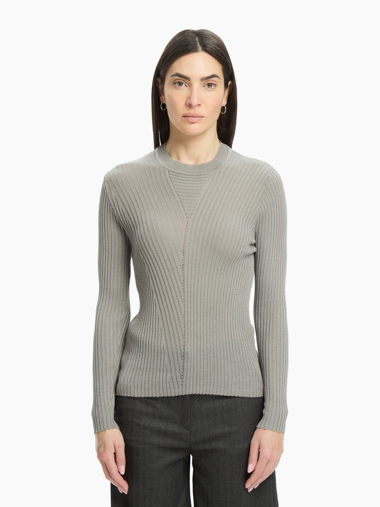 IXOS Maglia a coste  GRIGIO