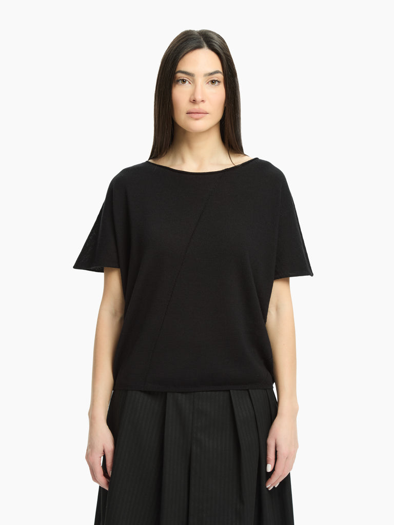 IXOS Maglia con dettagli sartoriali NERO