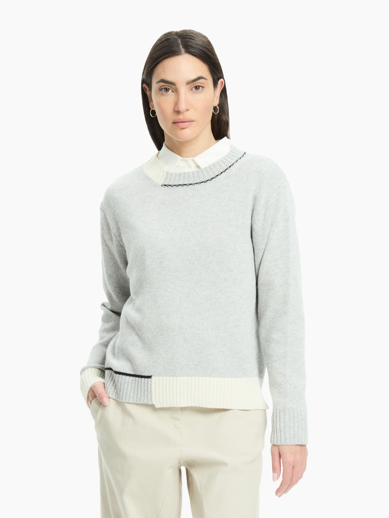 IXOS Maglia con dettagli a contrasto GRIGIO