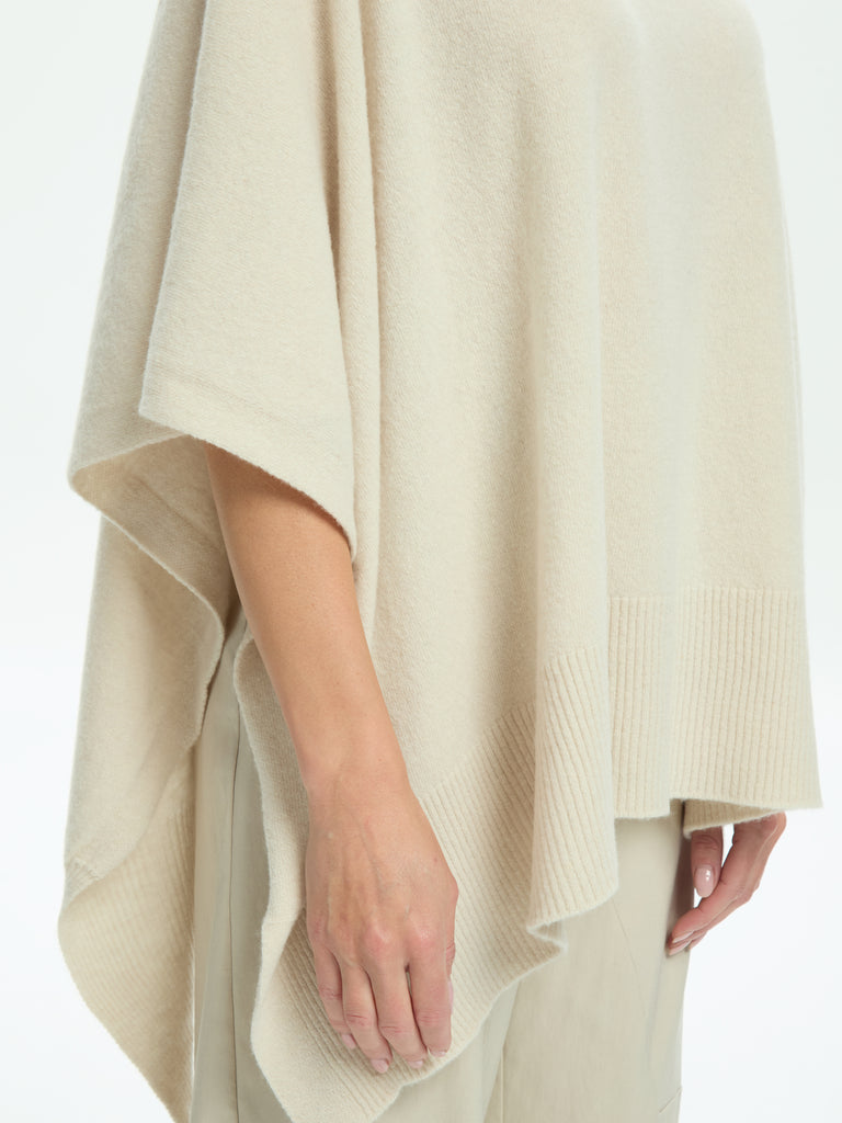 IXOS Poncho dolcevita in maglia