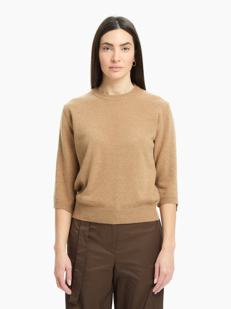 IXOS Maglia con maniche a tre quarti BEIGE