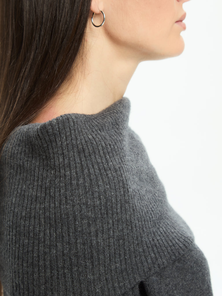 IXOS Maglia con collo a risvolto GRIGIO