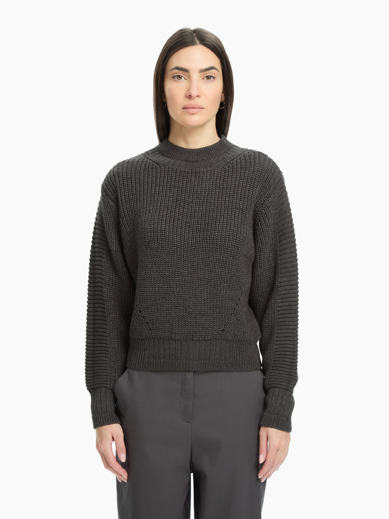 IXOS Pullover in maglia compatta GRIGIO
