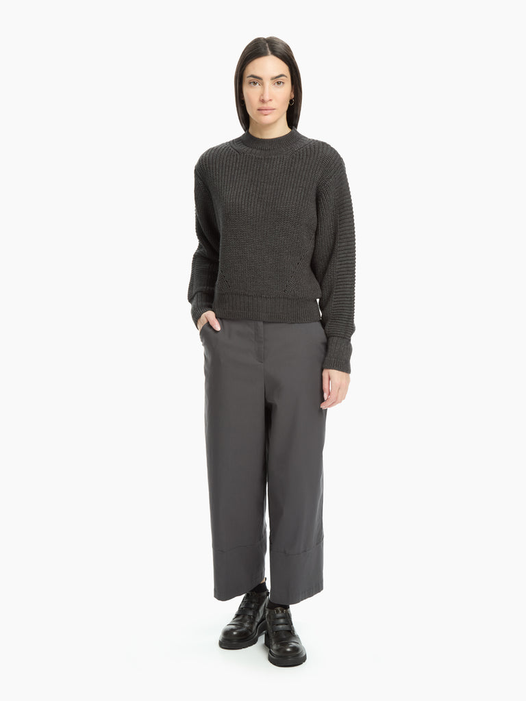 IXOS Pullover in maglia compatta GRIGIO