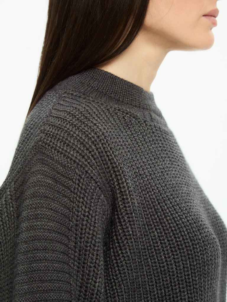IXOS Pullover in maglia compatta GRIGIO
