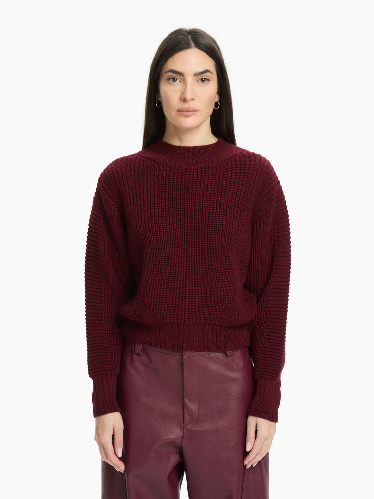 IXOS Pullover in maglia compatta BEIGE