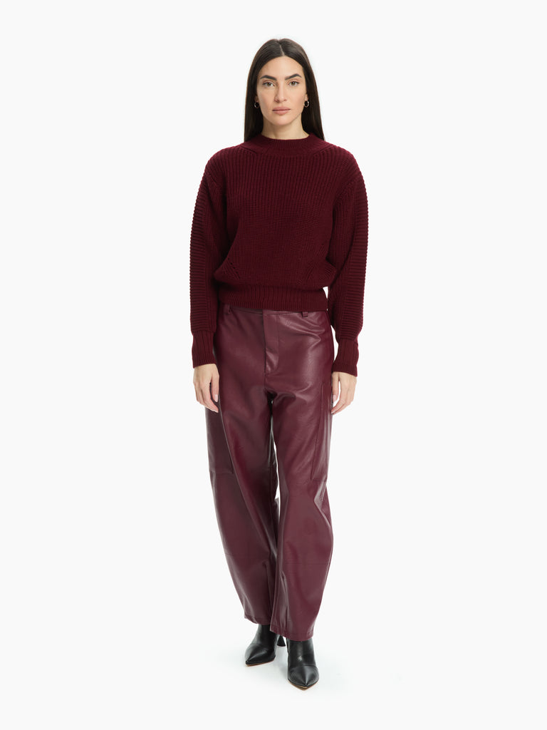 IXOS Pullover in maglia compatta BEIGE