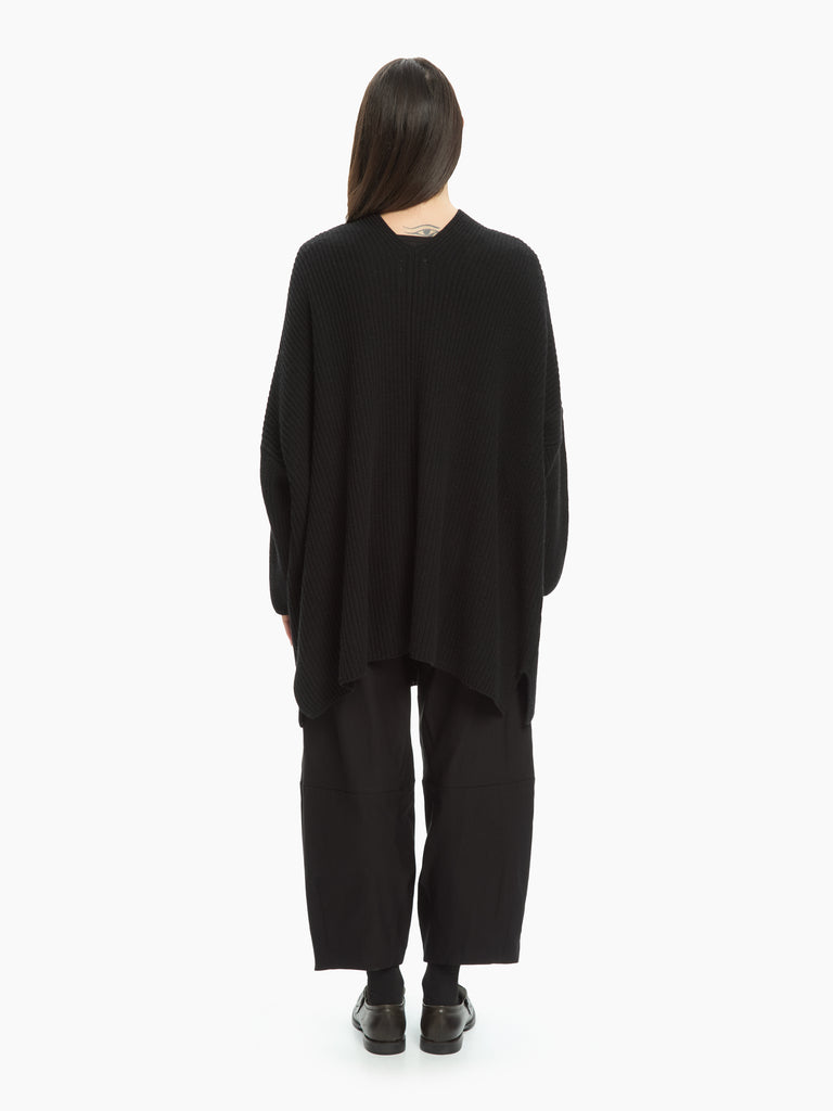 IXOS Cardigan in maglia misto viscosa NERO