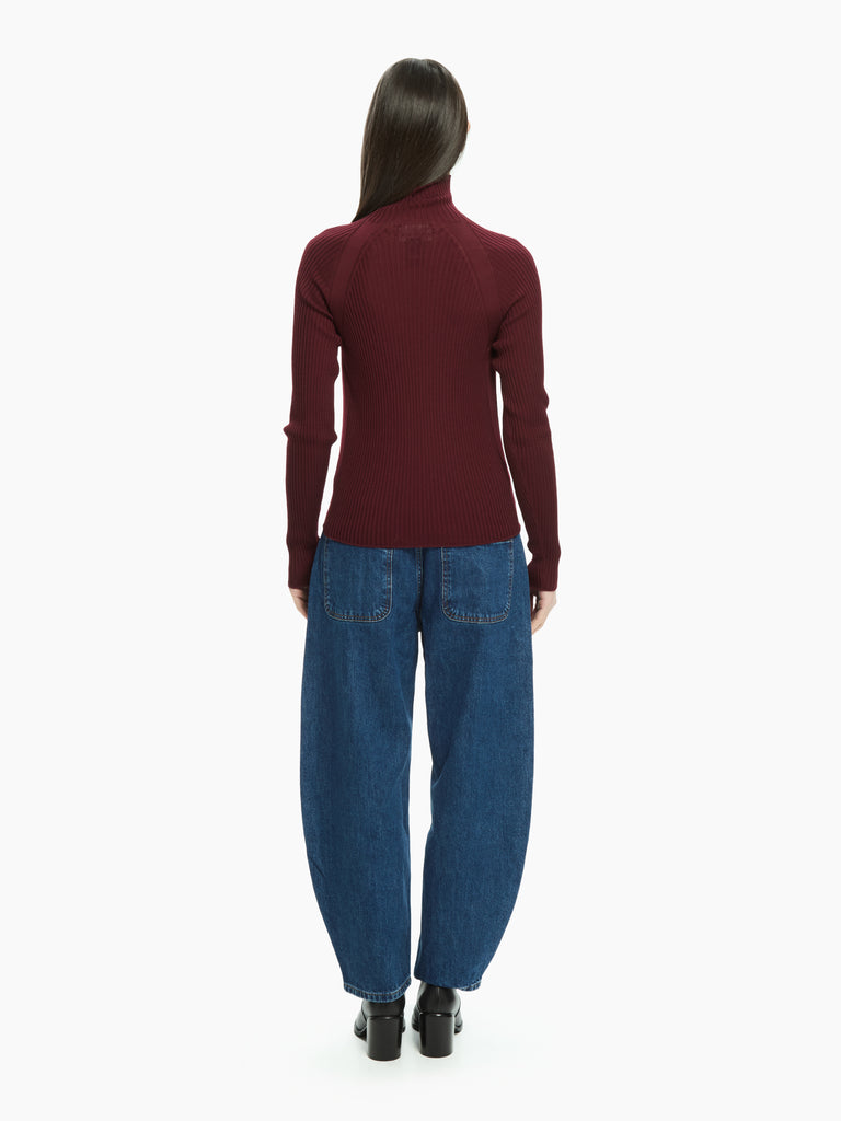 IXOS Maglia a coste BEIGE