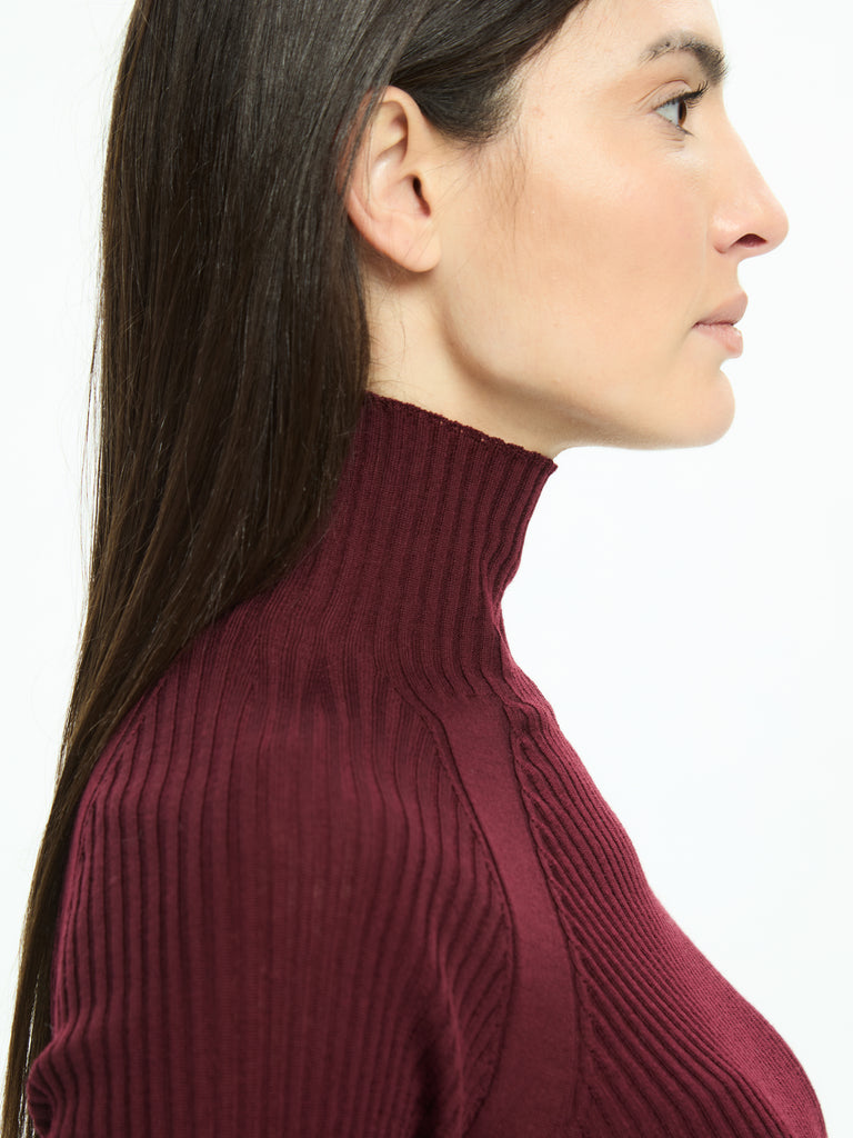 IXOS Maglia a coste BEIGE