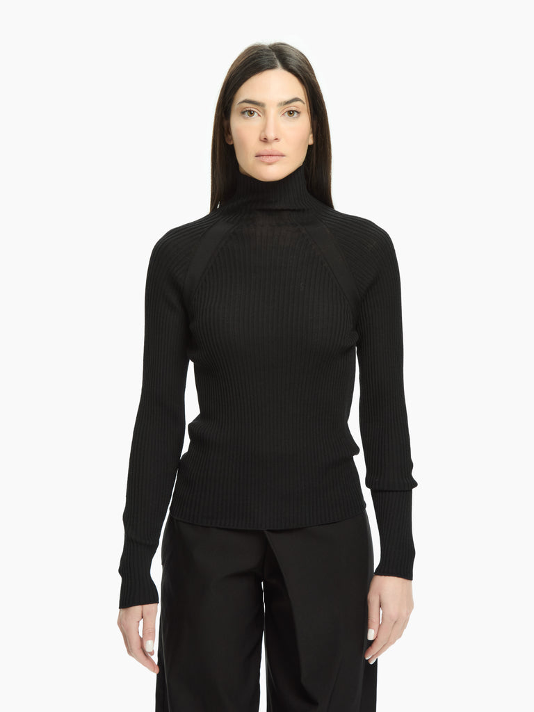 IXOS Maglia a coste NERO