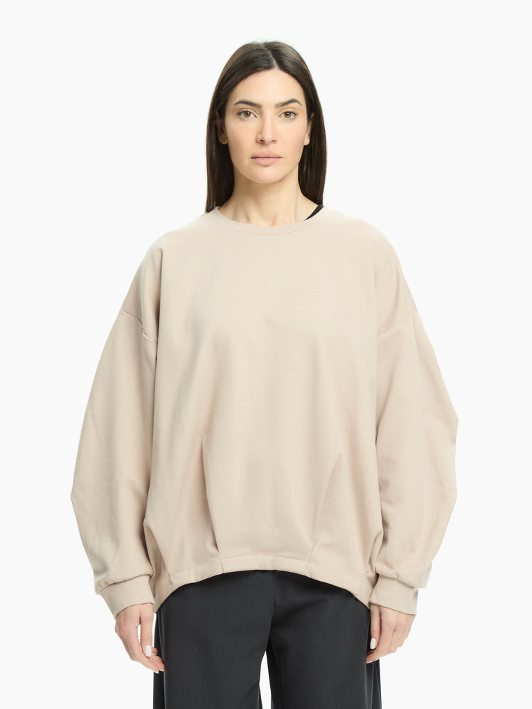 IXOS Felpa morbida dalla linea ampia CIPRIA