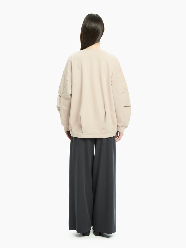 IXOS Felpa morbida dalla linea ampia CIPRIA