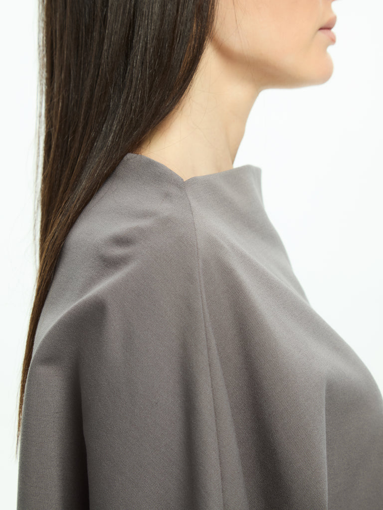 IXOS Maglia ampia con scollo morbido NERO