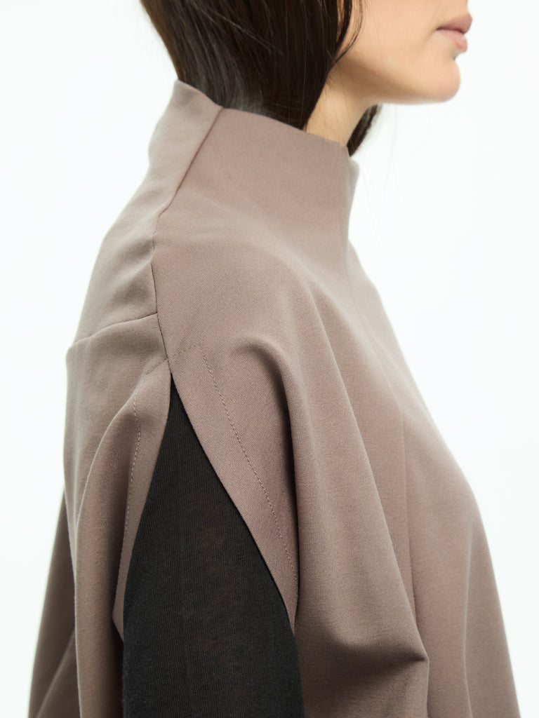 IXOS Maglia strutturata TORTORA